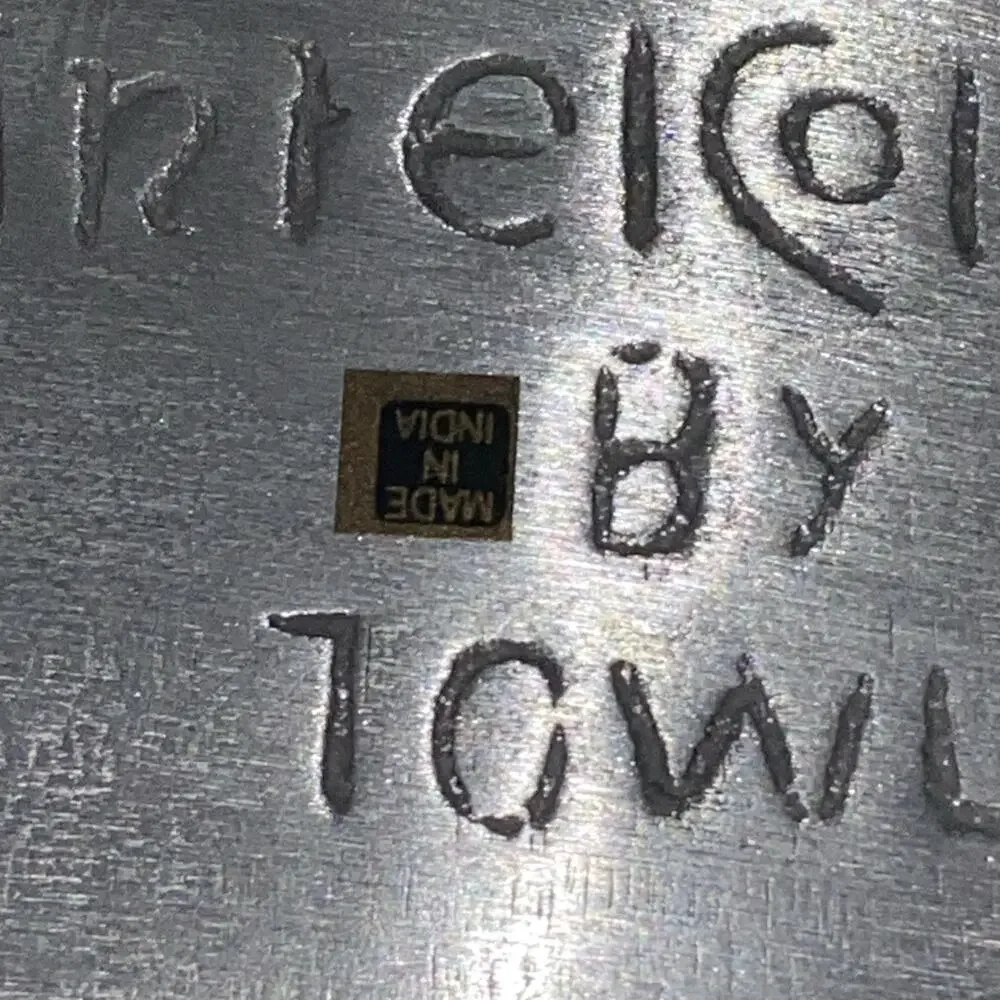 VTG Towle Pintel Collection Silver Plated‎ Square Bowl Serving Dish 9.5” India